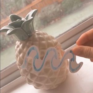 This cute blue snake